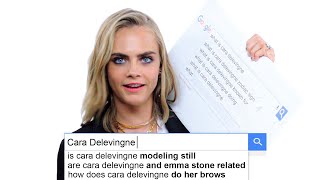 Cara Delevingne Answers the Web’s Most Searched Questions  WIRED [upl. by Teerprug]