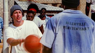 Adams Sandler plays 1v1 Prison Rules  The Longest Yard  CLIP [upl. by Puett]