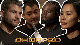 Chopped Meatballs Cukes Hot 🍗 Seasoning Nut Brittle  Full Episode Recap  S54 E1  Food Network [upl. by Aural207]