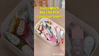 Guess Which One’s the Real Correction Tape shorts [upl. by Airual956]