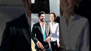 Burak Özçivit With His Wife Fahriye Evcen ❣️ Osman Bey in Real Life sanaedits kurulusosman [upl. by Aicul]