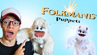 AMAZING FOLKMANIS YETI PUPPET REVIEW [upl. by Ater556]