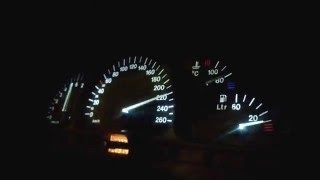 Vectra b 25 V6 Autostrada Vmax przyśpieszenie acceleration [upl. by Eikcin]