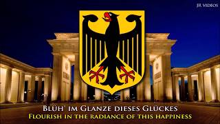 National Anthem of Germany DEEN lyrics  Deutsche Nationalhymne [upl. by Igal611]