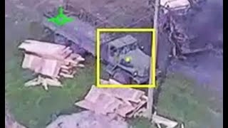 Rare Video of Warmate Loitering Munition in Use  Targeting Supply Trucks Near Kherson [upl. by Adimra]