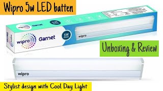 Wipro Garnet 5Watt LED Batten led batten LED batten 5W [upl. by Pail]