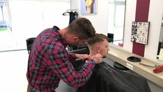 Männerhaarschnitt alles erklärt Haare schneiden ganzer Haarschnitt Tutorial Fade Cut [upl. by Cristoforo645]