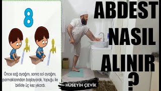 ABDEST NASIL ALINIR  TUVALET ADABI NASIL OLUR  VİDEOLU ANLATIM  Hüseyin ÇEVİK [upl. by Ingunna420]