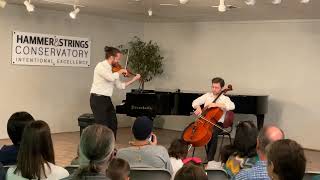 Christopher Rice and Taylor Morris perform beautiful Ashokan Farewell [upl. by Nnauol]