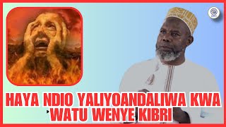 HAYA NDIO YALIYOANDALIWA KWA WATU WENYE KIBLI  ADHABU HII AINA MWISHO SHK MSELLEM [upl. by Stoller871]