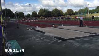 Pippa Earley ESSA heptathlon 2016 [upl. by Ettelocin606]