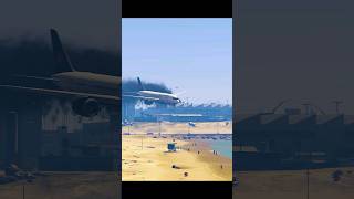 Air Canada Boeing 788 Landing on Water in GTA5 [upl. by Lunna]