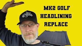 How to install MK2 GOLF headliner [upl. by Favata]