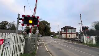 Very Faulty Alarms Ashwell Level Crossing Rutland [upl. by Maurie955]