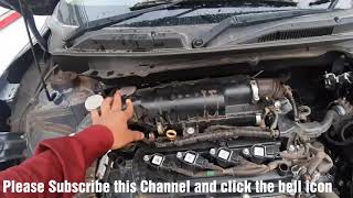 Cleaning Air filter of Dzire Petrol in Hindi [upl. by Aynom91]