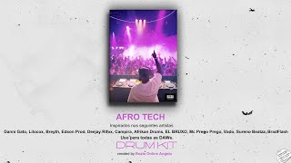 Afro Tech amp Xaguada  quotDrum Kit Essencialquot  Marginal  350 One Shots Midis Drums Loops  FLPs [upl. by Elrae]