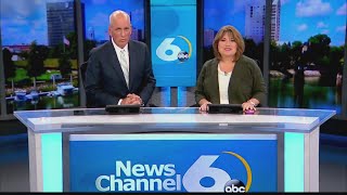 Brad and Jennie congratulate News 12 anchor Richard Rogers on retirement [upl. by Venator]