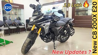 New Updated Honda CB 200X Full Detailed Review ♥️ Price amp Specifications CB 200X [upl. by Iran]