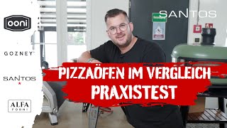 🍕PIZZAOFEN IM VERGLEICH  Pizzaofen für Zuhause  Test von 🍕Ooni  Gozney  Alfa Forni  SANTOS [upl. by Ahsar581]