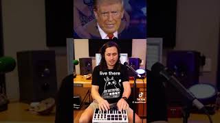 Eating dogs and cats in Springfield song by Donald Trump [upl. by Layman]