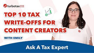 Top 10 Tax WriteOffs for Content Creators  Ask a Tax Expert [upl. by Bullock]