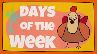 The 7 Days of the Week Song ♫ 7 Days of the Week ♫ Kids Songs by The Learning Station Nersury rehym [upl. by Thea]