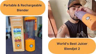 Best mini portable blender and shaker  Blendjet 2 real test and review  Sab kuch pees dega [upl. by Ydur]