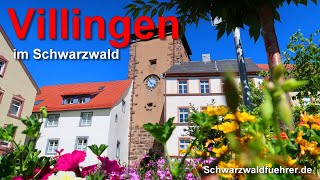 Villingen im Schwarzwald  Rundgang durch die Altstadt [upl. by Kelsy298]