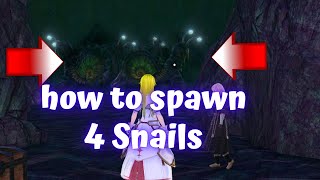 Sword Art Online Alicization Lycoris DLC 2 How To Spawn 4 Snails [upl. by Diahann]