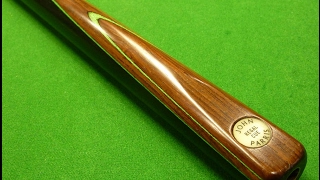 34 John Parris Regal cue  Hand spliced cue [upl. by Yeldud]