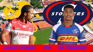 Lions vs Stormers Rainbow Cup 2021 Live Commentary [upl. by Ecylahs718]