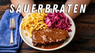 How I Make The Best Sauerbraten for Oktoberfest [upl. by Ydieh971]