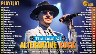 The Best Of Alternative Rock 🔥🔥 Linkin park Nickelback Coldplay Creed Hinder Evanescence [upl. by Zarla]