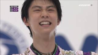 Yuzuru Hanyu NHK Trophy 2015 FS Seimei Eurosport Spain 1080p Full HD 羽生結弦 [upl. by Ylus255]