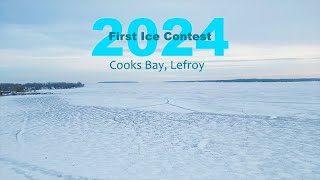 2024 First Ice Contest Lefroy [upl. by Atsyrc]