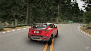 DRIVING KIA SELTOS 2024 IN GTA V WITH MAXED OUT GRAPHICS MOD AND REAL LIFE VEGETATION SHOWCASE [upl. by Ahseela73]