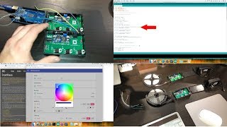 Complete Guide LED Strip Control MQTT OpenHAB ESP8266  Software MAC [upl. by Durrell]