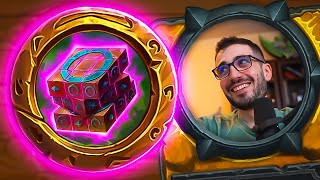 Im Addicted to Mystery Cube  Hearthstone Battlegrounds [upl. by Aisinut]