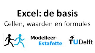 Excel Cellen waarden en formules [upl. by Jehiel]