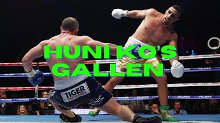 Justis Huni knocks out Paul Gallen trash talk gone wrong [upl. by Noinatrad]