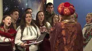 Ukrainian Christmas Carol by Lviv Catholic University Students [upl. by Dietrich283]