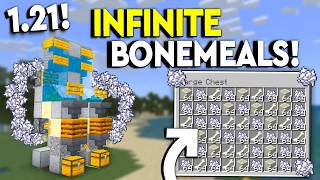 BEST BONE MEAL Farm In Minecraft Bedrock 121 MCPEXboxPS4Nintendo SwitchWindows 10 [upl. by Andersen536]