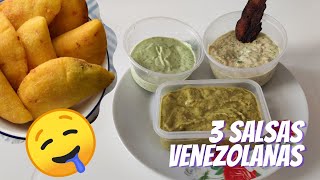 3 Salsas venezolanas infalibles  Cocina con Jespi [upl. by Carmel469]