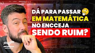 Dá para passar em Matemática no ENCCEJA sendo ruim [upl. by Pavkovic]