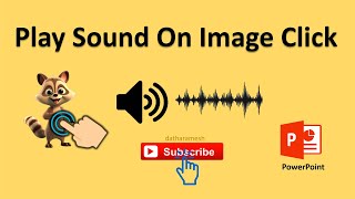 How to Play Sound When Image is Clicked In PowerPoint [upl. by Aener]