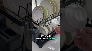 MOUKABAL Dish Drying Rack 2Tier Stainless Steel Dish Racks for Kitchen Counter [upl. by Attenreb]