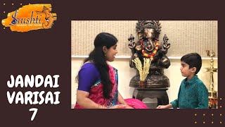 CARNATIC MUSIC TUTORIAL  JANTA VARISAI 7  EPISODE 11  SRUSHTI [upl. by Zasuwa]