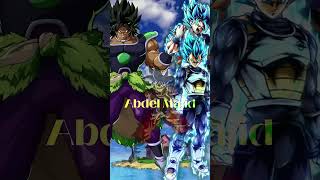 Gogeta Vs Broly who is the strongest goku vegeta dragonballsuper vegeto anime vegata [upl. by Nelac695]