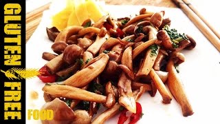 How To Make perfect shimeji mushrooms  gluten free recipe [upl. by Bogosian771]