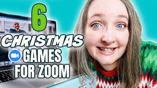 Christmas Games to Play on Zoom with Students  Virtual Games to Play on ZOOM [upl. by Ermey945]